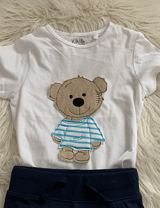 Stickdatei Teddy Boy Geschenkset zur Geburt In the Hoop Set 755 - Sewando