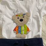 Stickdatei Teddy Indianer Geschenkset Geburt In the Hoop Set 755 - Sewando