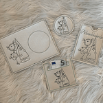 Stickdatei Weihnachten Strichmännchen Geschenkhülle Set 759 - Sewando