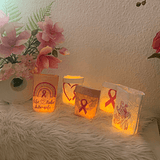 Stickdatei Krebs Brustkrebs Lichtbeutel, Lichterhülle, In the Hoop Set 761 - Sewando