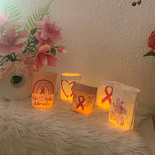 Stickdatei Krebs Brustkrebs Lichtbeutel, Lichterhülle, In the Hoop Set 761 - Sewando