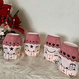 Stickdatei Weihnachten Lichthaus Set 767 - Sewando