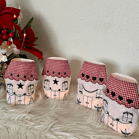 Stickdatei Weihnachten Lichthaus Set 767 - Sewando