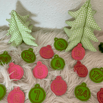 Stickdatei Adventskalender Zahlen Set 771 - Sewando
