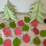 Stickdatei Adventskalender Zahlen Set 771 - Sewando