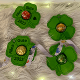 Stickdatei Silvester Kleeblatt Schwein mit Schoki Nase 10x10 Set 774 - Sewando