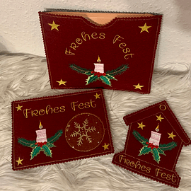 Stickdatei Weihnachten XXL Geschenkset Set 775 - Sewando