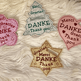 Stickdatei Danke Geschenkhülle Set 777 - Sewando