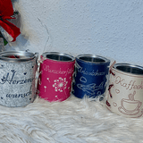 Stickdatei Banderole Spardose Urlaubskasse Kaffeekasse Wohnwagen ITH Maschinenstickerei 778 - Sewando
