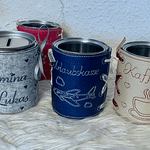 Stickdatei Banderole Spardose Urlaubskasse Kaffeekasse Wohnwagen ITH Maschinenstickerei 778 - Sewando