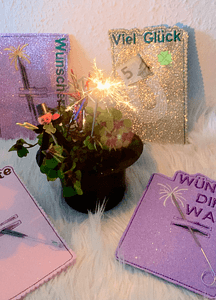 Stickdatei Silvester Wunscherfüller Gutschein Set 780 - Sewando