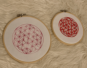 Stickdatei Blume des Lebens Set 785 - Sewando