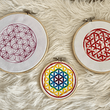 Stickdatei Blume des Lebens Set 785 - Sewando