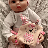 Stickdatei Teddy Girl Geschenkset zur Geburt In the Hoop Set 755 - Sewando
