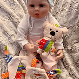 Stickdatei Teddy Indianer Geschenkset Geburt In the Hoop Set 755 - Sewando