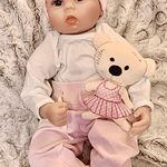 Stickdatei Teddy Ballerina Geschenkset zur Geburt In the Hoop Set 755 - Sewando