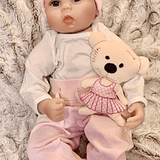 Stickdatei Teddy Ballerina Geschenkset zur Geburt In the Hoop Set 755 - Sewando