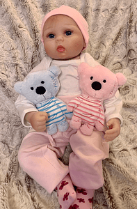 Stickdatei Teddy Bär Kuscheltier Set 731 - Sewando