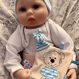 Stickdatei Doodle Teddy Bär Applikation Set 731 - Sewando