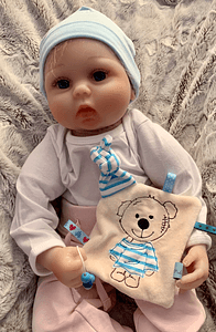 Stickdatei Doodle Teddy Bär Applikation Set 731 - Sewando