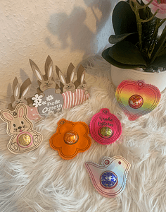 Stickdatei für Schoki Ostern Osterei Herz Hase Blume Vogel 787/3 - Sewando