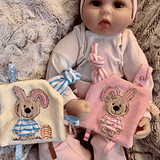 Stickdatei Schnullertuch Teddy Hase Set 794 - Sewando