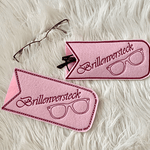Stickdatei für Brillenhülle, Brillenetui Set 801 - Sewando
