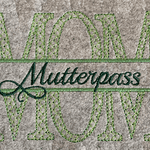 Stickdatei Mom Mutterpass Mama Doodle in Love Set2 806 - Sewando