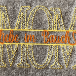 Stickdatei Mom Mutterpass Mama Doodle in Love Set2 806 - Sewando