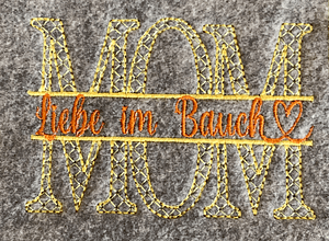 Stickdatei Mom Mutterpass Mama Doodle in Love Set2 806 - Sewando