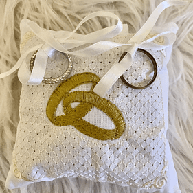 Stickdatei Hochzeit Set XXL Ringe Set 808 - Sewando