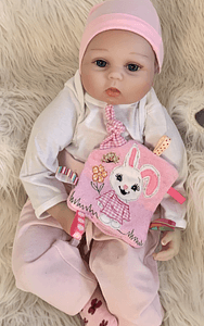 Stickdatei Knistertuch Hase Osterhase Doodle Applikation Set 812 - Sewando