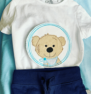 Stickdatei Doodle Boy Teddy Bär Set 817 - Sewando