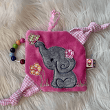 Stickdatei Knistertuch Baby Elefant Applikation Set 823 - Sewando