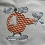 Stickdatei Doodle Applikation Traktor Eisenbahn Helikopter Segelboot Feuerwehr Set 819 Auto - Sewando
