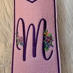 Stickdatei Monogramm Brillenetui Set 825 - Sewando