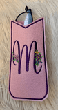 Stickdatei Monogramm Brillenetui Set 825 - Sewando