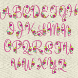 Stickdatei Monogramm Brillenetui Set 825 - Sewando