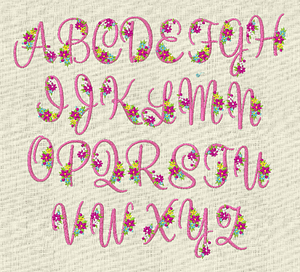 Stickdatei Monogramm Brillenetui Set 825 - Sewando