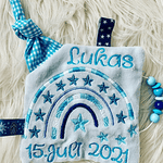 Stickdatei Regenbogen mit Sternen Set 829 - Sewando