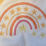 Stickdatei Regenbogen mit Sternen Set 829 - Sewando