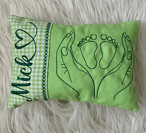 Stickdatei Babyfüsse mit Hände Set 831 - Sewando