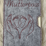 Stickdatei Hand und Fuss Set 832 Mutterpass - Sewando