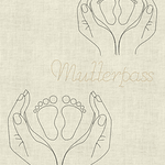 Stickdatei Hand und Fuss Set 832 Mutterpass - Sewando