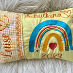 Stickdatei Regenbogen Einschulung Schulkind Set 833 - Sewando