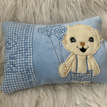 Stickdatei Kissen Teddy Bär Namenskissen Set 836 - Sewando