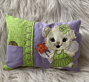 Stickdatei Kissen In the Hoop, Zahn FeeSet 843 - Sewando