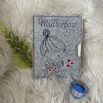 Stickdatei Mutterpass Mama mit Baby Set 845 - Sewando