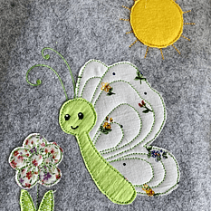 Stickdatei Doodle Applikation Tiere Set 851/2 - Sewando
