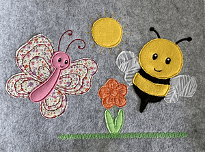 Stickdatei Doodle Applikation Tiere Set 851/2 - Sewando